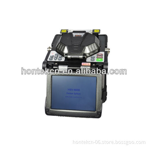 HSV-6000 fusion splicer(cheap price fusion splicer with Optical Fiber Cleaver)